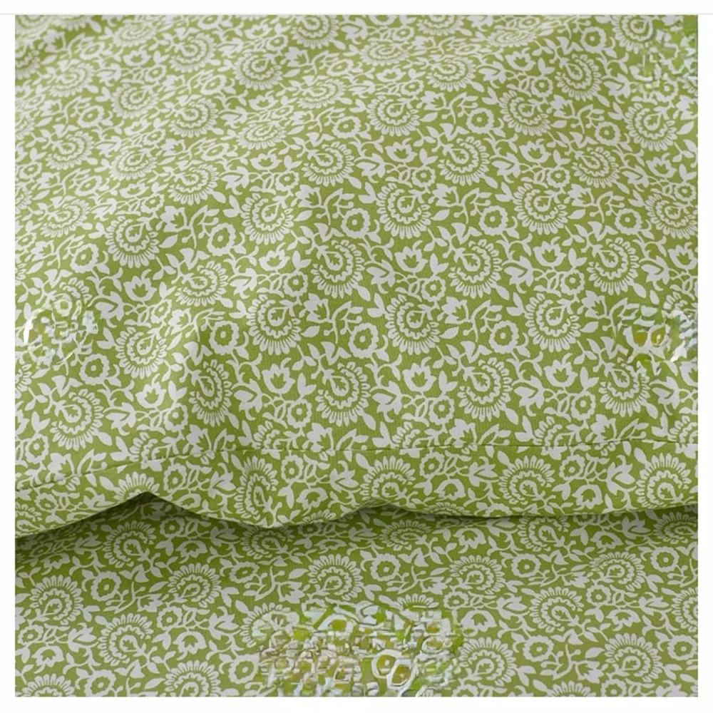 The Company Store mini garden classic cool cotton percale comforter floral king